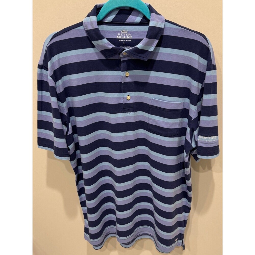 Baker's Bay Golf & Ocean Club - Peter Millar Golf Shirt - Men's Size Large